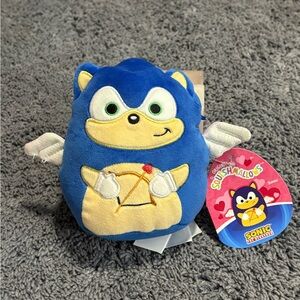 NWT Squishmallows medium Sonic with bow and arrow from Sonic the Hedgehog